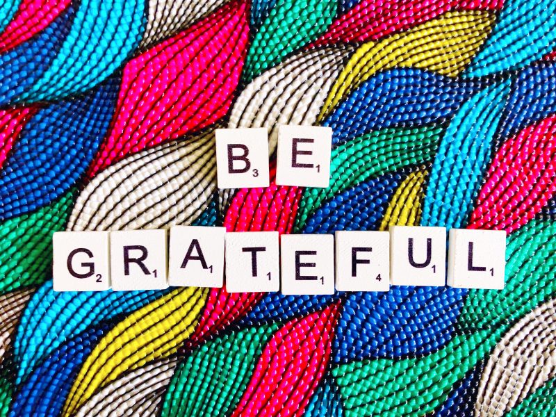 gratitude and gratefulness